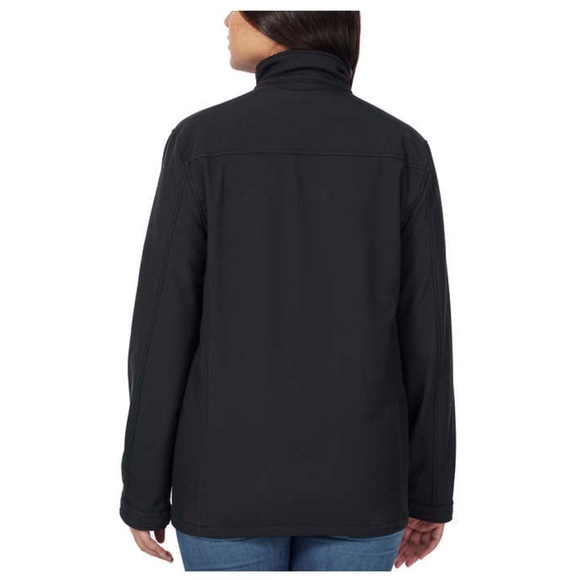 Custom Logo Unisex Full Zip Softshell Jacket size Large/XLarge - Picture 5 of 9